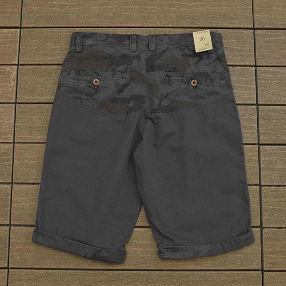 AAPE Camouflage Print Drawstring Black Shorts - Picture 7 of 16